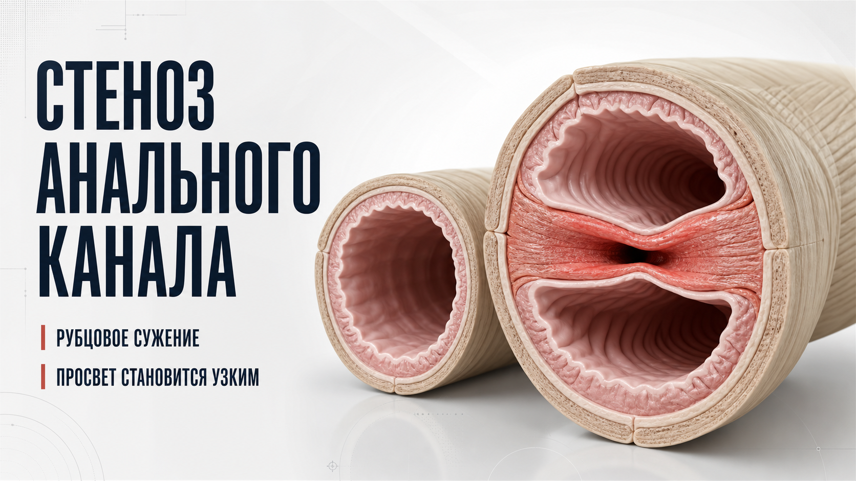 Стеноз (сужение) анального канала: причины, симптомы, лечение