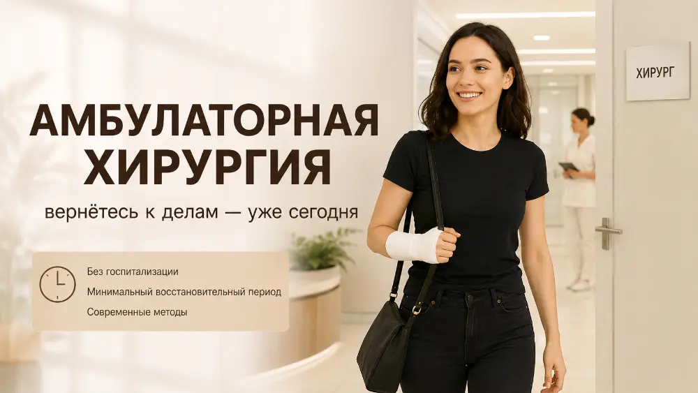 Амбулаторная хирургия в Хабаровске — удалить новообразование без госпитализации

