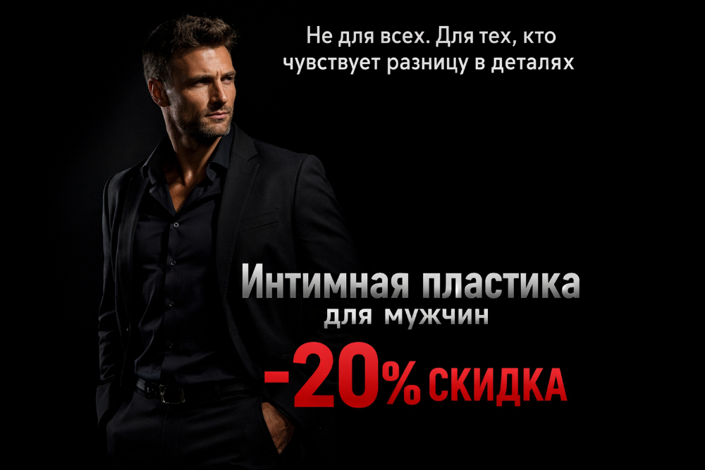 Увеличение толщины полового члена - скидка 20%