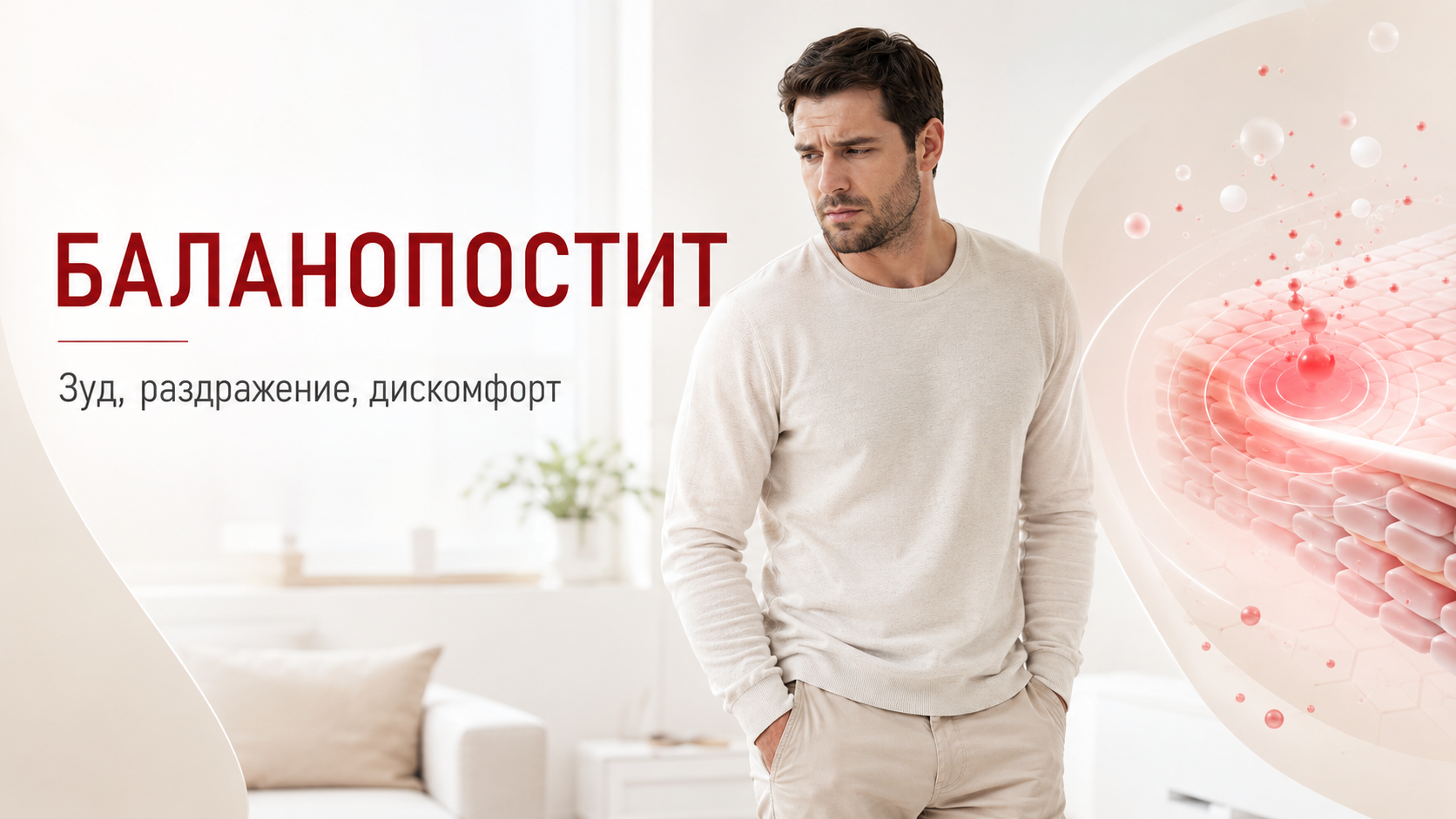 Баланопостит: симптомы, диагностика и лечение в Хабаровске