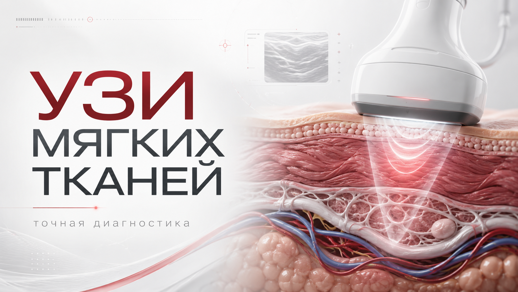 УЗИ мягких тканей в Хабаровске — клиника «Нефертити»