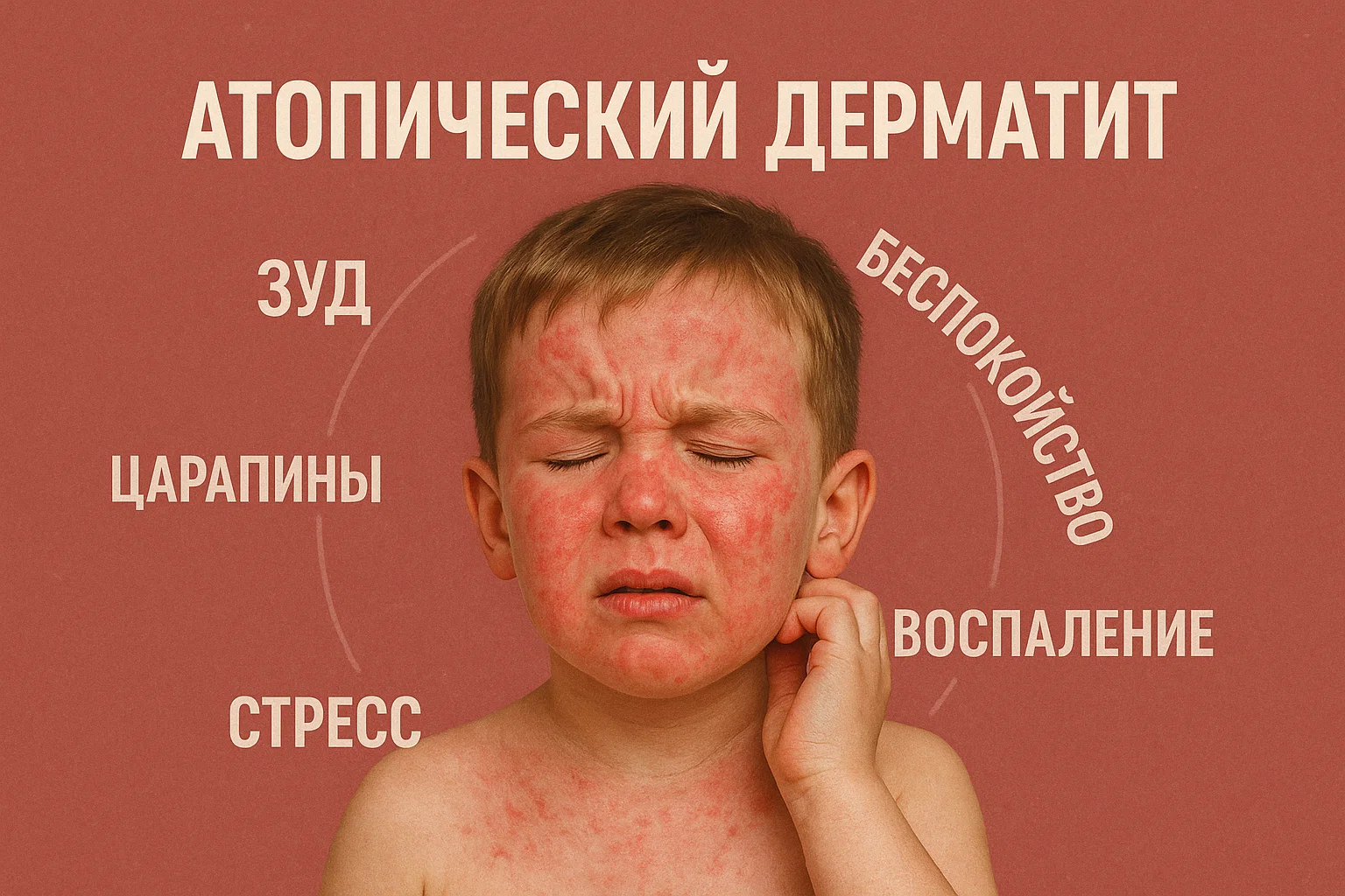 Атопический дерматит — диагностика и лечение в клинике Нефертити, Хабаровск