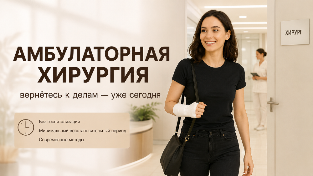 Амбулаторная хирургия в Хабаровске — удалить новообразование без госпитализации

