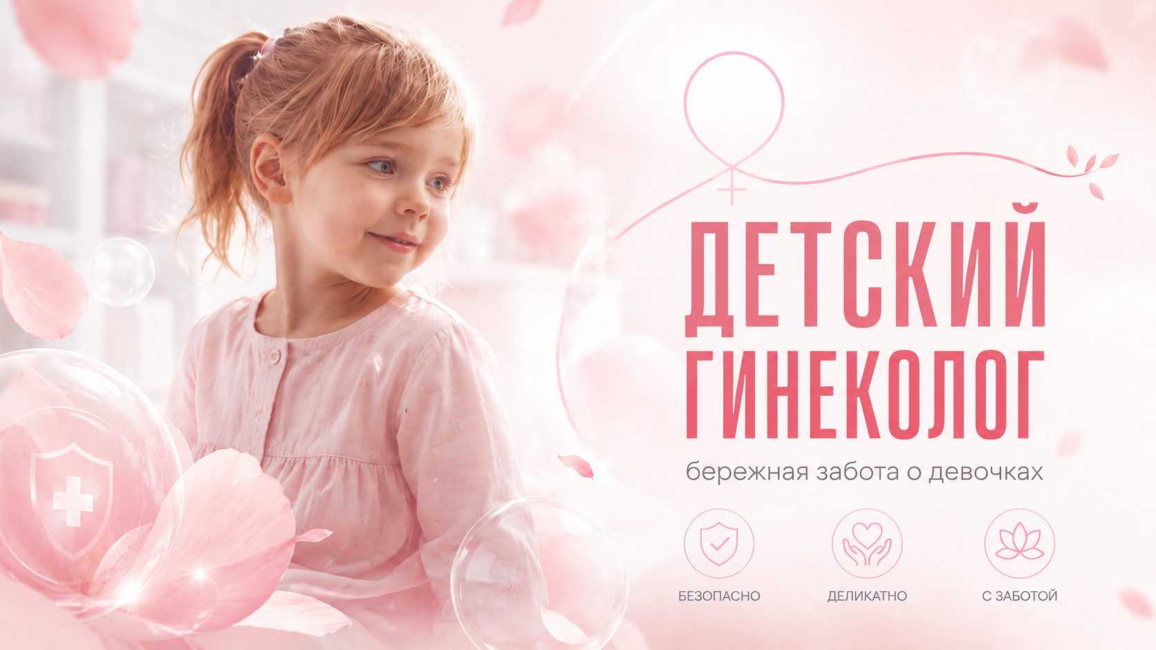 Консультация детского гинеколога для девочки и подростка