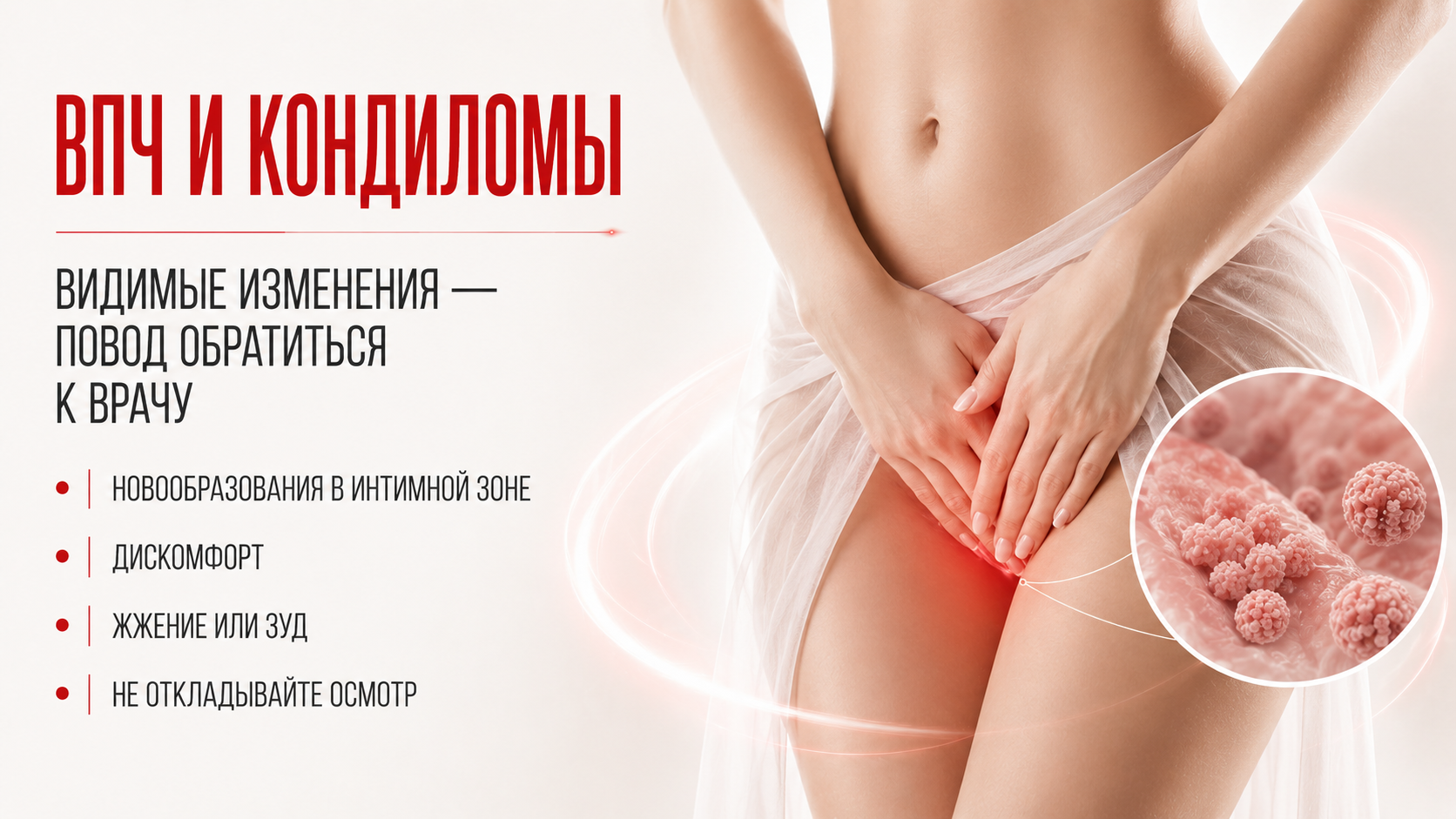 ВПЧ и кондиломы — диагностика, лечение и удаление в Хабаровске