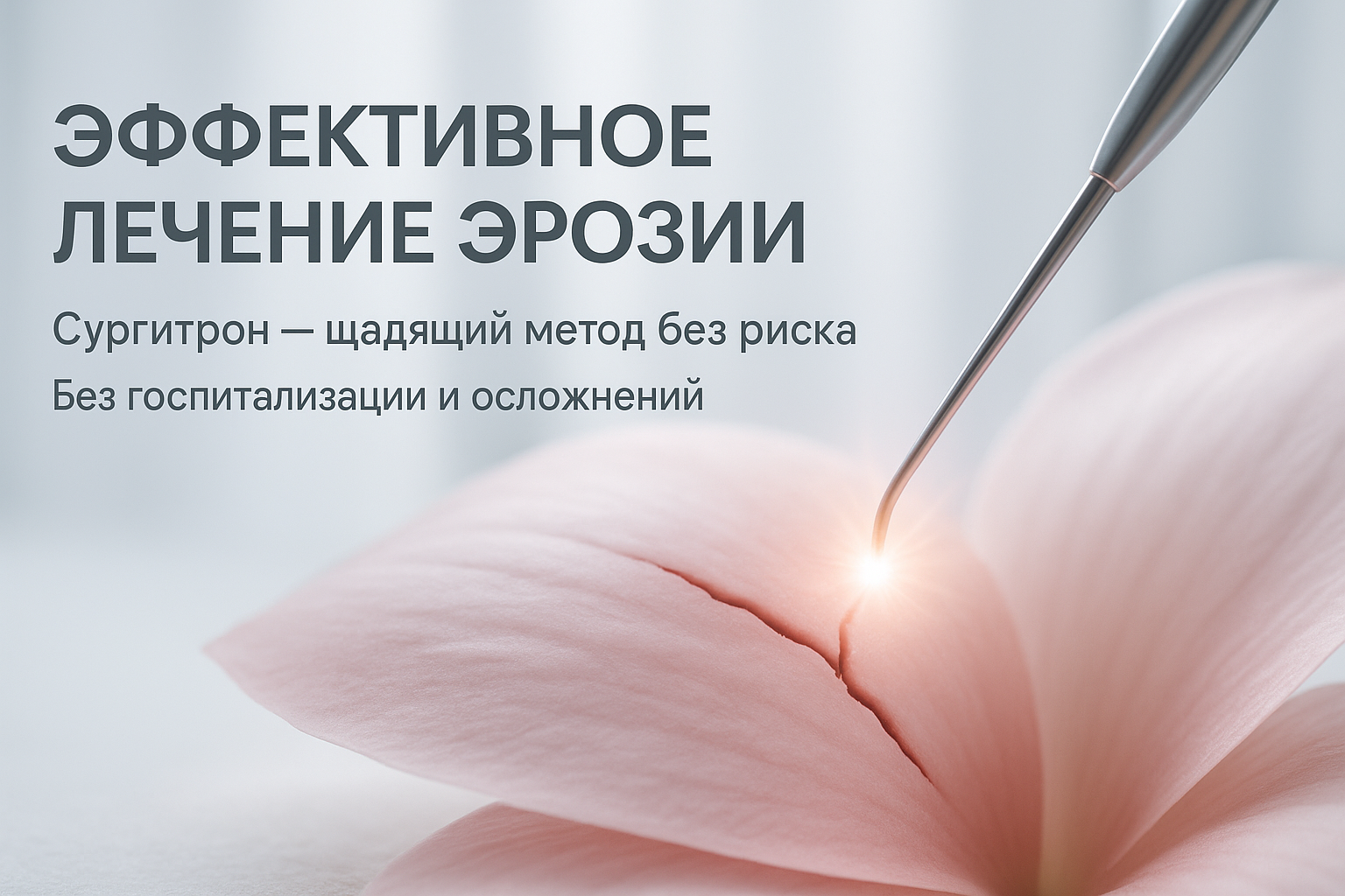 Лечение эрозии в Хабаровске — современно и деликатно, клиника Нефертити

