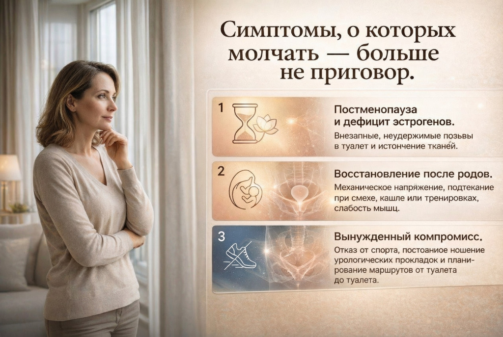 Анатомия женского тазового дна — мышцы и связки, отвечающие за удержание мочи у женщин после родов и в менопаузе