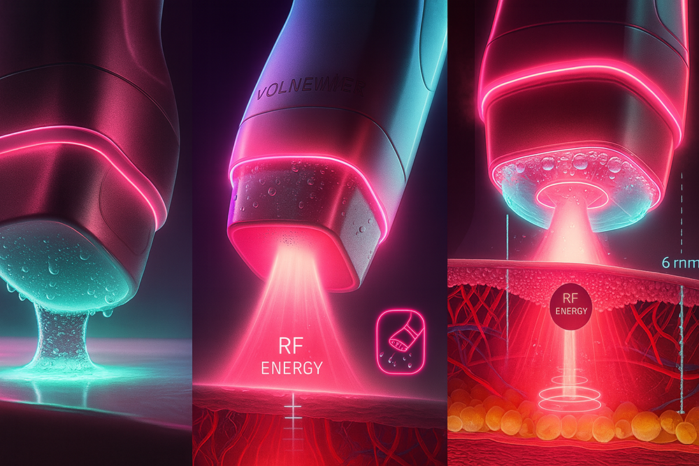Манипулы Volnewmer — изгиб, «скрытые края», контактное охлаждение (Нефертити, Хабаровск)