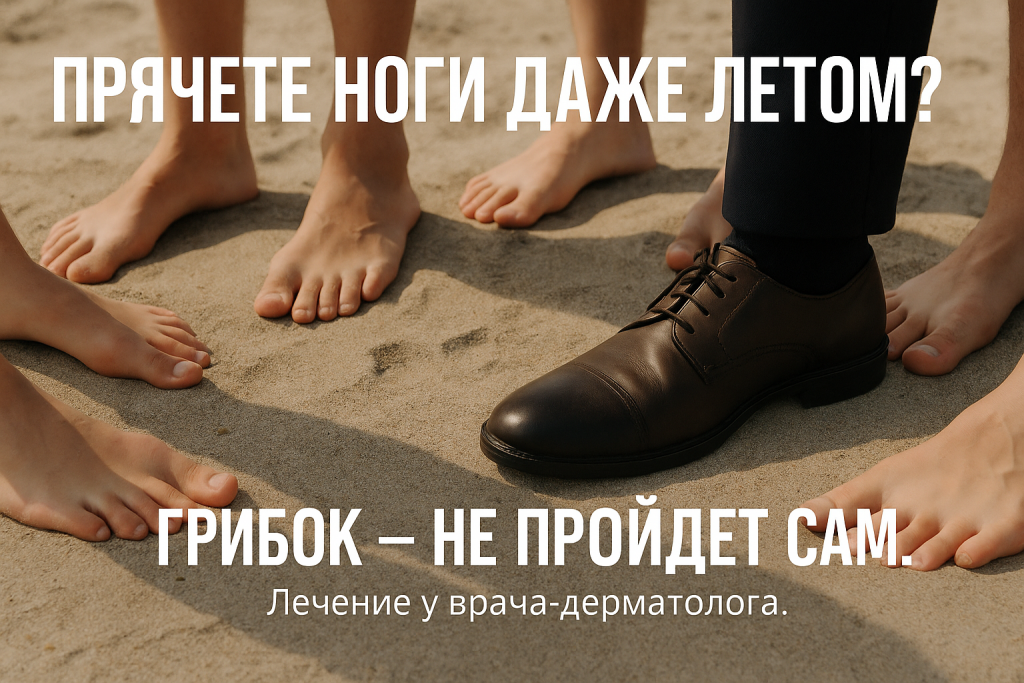 Лечение грибка стопы и ногтей в клинике «Нефертити», Хабаровск (Краснофлотский район) — дерматолог, диагностика, терапия