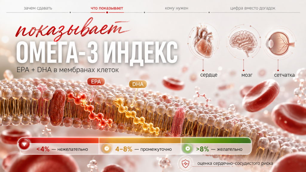 Что показывает Омега-3-индекс