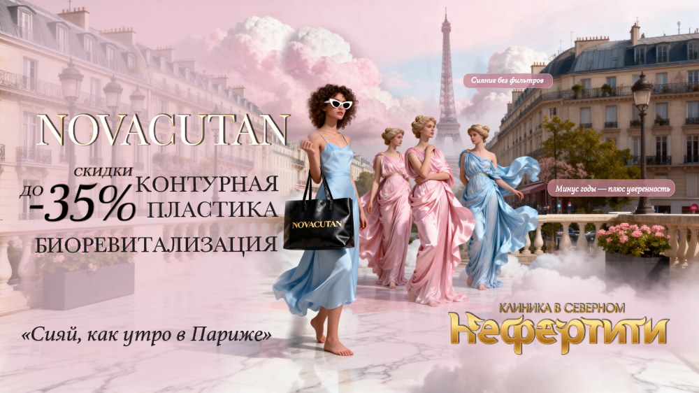 NOVACUTAN — визуальный образ кампании