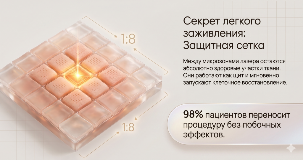 Преимущества лазерной шлифовки ResurFX M22 в клинике Нефертити Хабаровск
