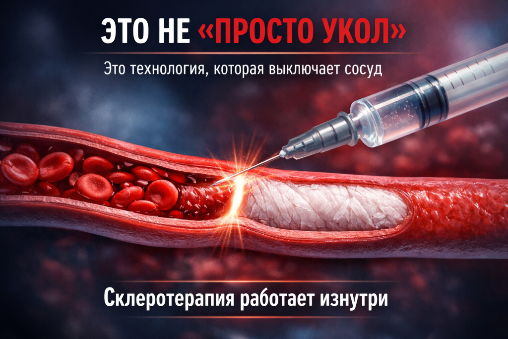 Удаление сосудистых звездочек и сетки на ногах: безоперационный метод склеротерапии