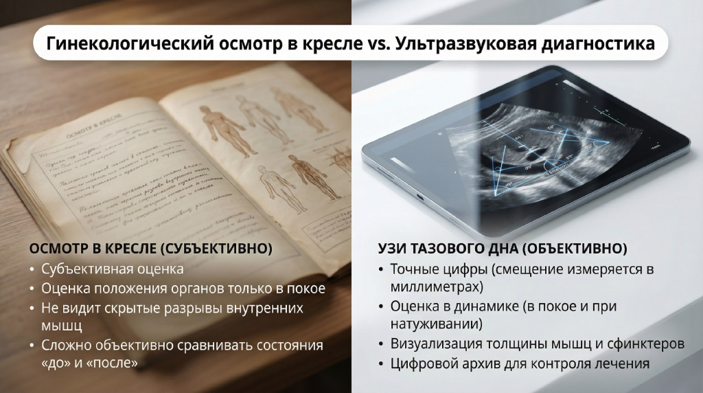 Транслабильное УЗИ тазового дна в Хабаровске — оценка состояния мышц и связок