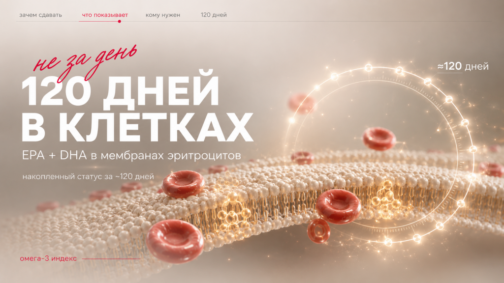 Анализ на Омега-3-индекс в Хабаровске