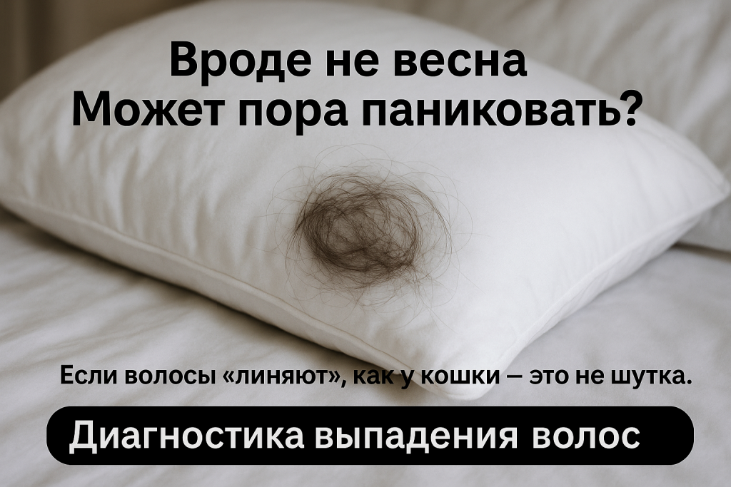 Выпадение волос — это не сезонная норма. Если волосы остаются на подушке — проверьте здоровье кожи головы. Диагностика у трихолога в клинике «Нефертити» (Хабаровск). Выпадение волос — это не сезонная норма. Если волосы остаются на подушке — проверьте здоровье кожи головы. Диагностика у трихолога в клинике «Нефертити» (Хабаровск).