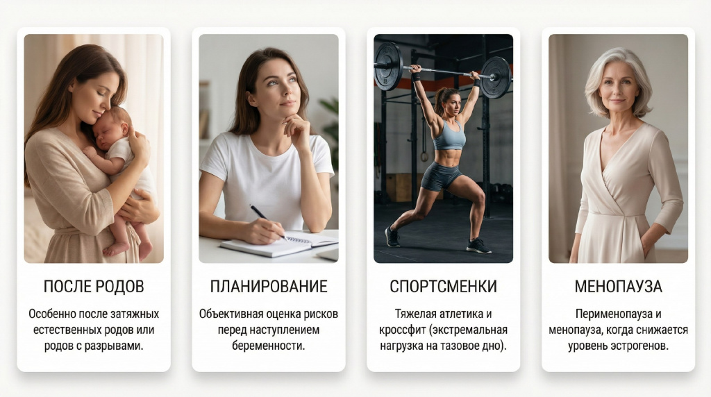 УЗИ тазового дна после родов и в менопаузе в Хабаровске